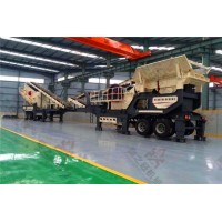 國內(nèi)組合型建筑垃圾移動破碎機