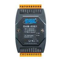 深圳市誠(chéng)控電子數(shù)模轉(zhuǎn)換器8路模擬量輸入4路開(kāi)關(guān)量輸出模塊DAM-6081