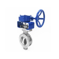 江蘇禾磊DT73對(duì)夾式彈性硬密封蝶閥