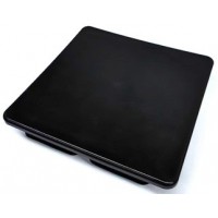 鋼管塑料堵頭端蓋悶頭蓋帽腳塞120x120方形管塞